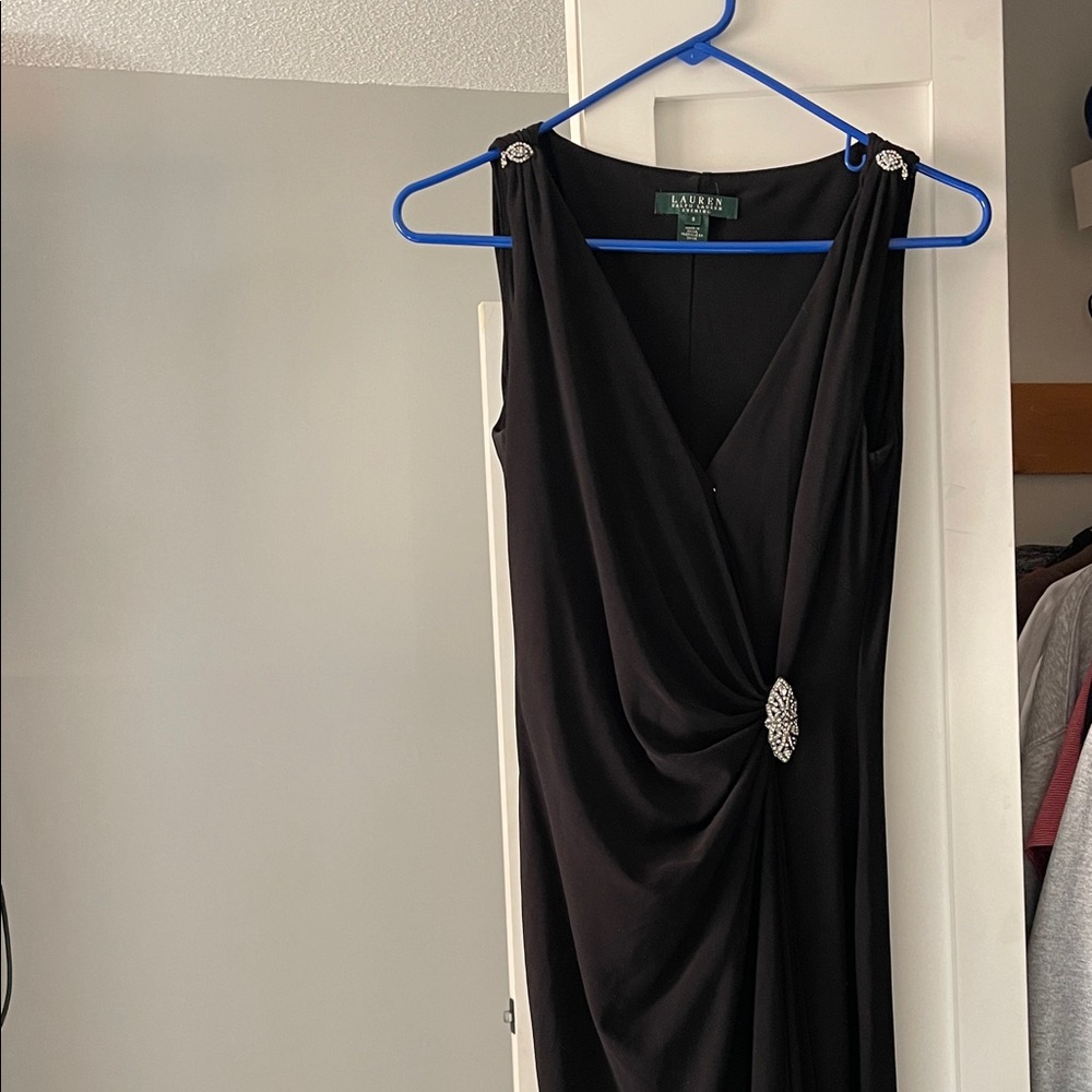 Ralph Lauren Eveening Black Dress